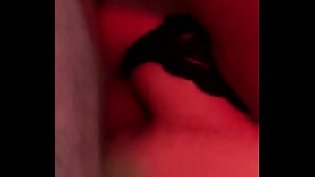 I decided to slide it in from behind