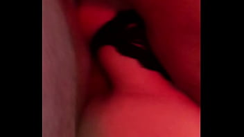 I decided to slide it in from behind