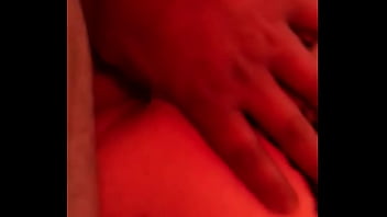 I decided to slide it in from behind