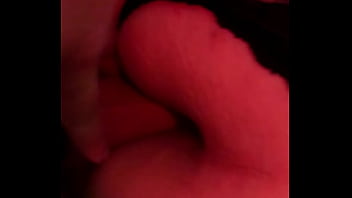 I decided to slide it in from behind