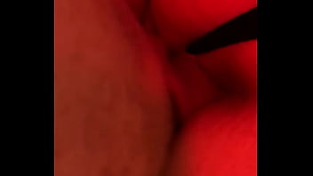 I decided to slide it in from behind