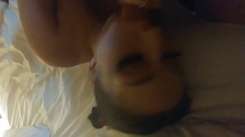 Slutty teen with a nice ass small tits and big nipples sucks