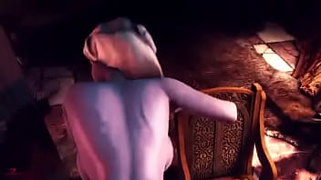 Reina puta es follada por el culo