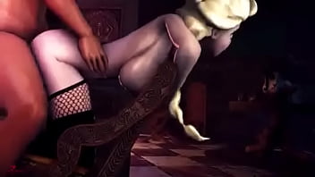 Reina puta es follada por el culo