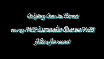 Fuck my throat to stop my moaning