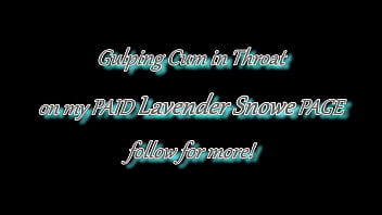 Fuck my throat to stop my moaning