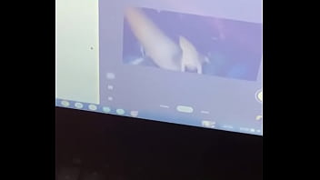 Girl recording herself