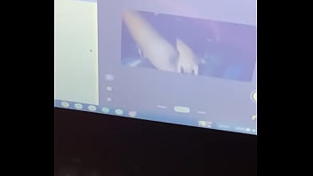 Girl recording herself