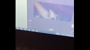 Girl recording herself