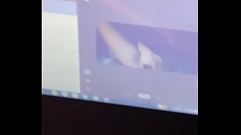 Girl recording herself