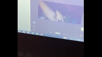 Girl recording herself