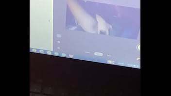 Girl recording herself