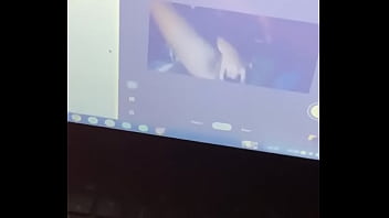 Girl recording herself