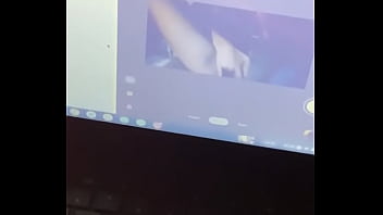 Girl recording herself