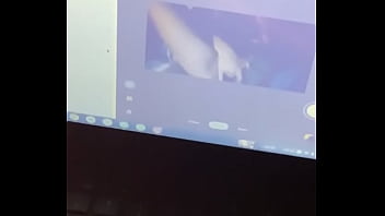 Girl recording herself