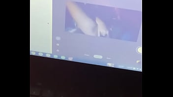 Girl recording herself