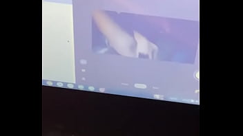 Girl recording herself