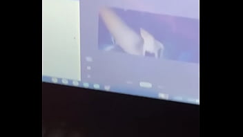 Girl recording herself