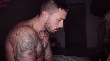 The chubby girl wants to have a gangbang with 5 cocks all to herself