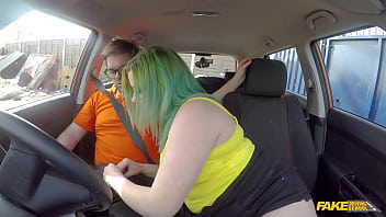 Fake driving school if you want to to cum to our cum party to need to pass the exam