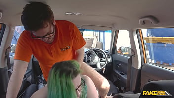 Fake driving school if you want to to cum to our cum party to need to pass the exam