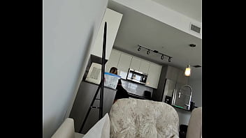 I love when my maid cleans the house