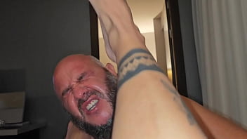 Foot job and hardcore foot fetish