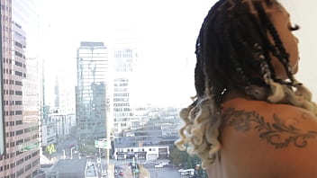 Maid let me face fuck her while evryone watch