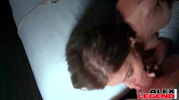 Slim beauty jesse pony gets wrecked by a massive one all raw