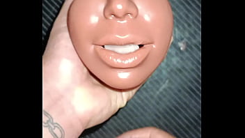 Anal intenso y mamada de juguete del ano a la boca