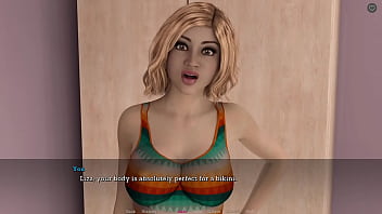 Step sisterly lust #34 kissing my red head stepsister in the pool while our stepmom is catching us