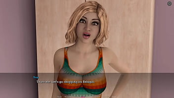 Step sisterly lust #34 kissing my red head stepsister in the pool while our stepmom is catching us