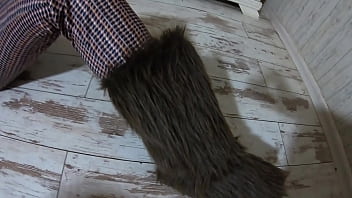 Public risk in tight leather – cameltoe blowjob & cum on my downjacket twice 235 preview