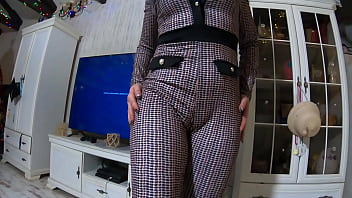 Public risk in tight leather – cameltoe blowjob & cum on my downjacket twice 235 preview