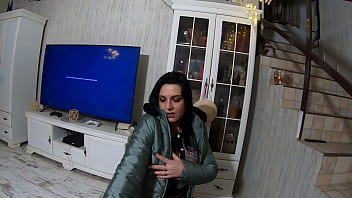 Public risk in tight leather – cameltoe blowjob & cum on my downjacket twice 235 preview