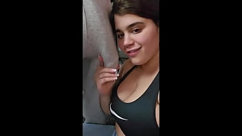 Latina get's bred by her bbc personal trainer humiliates her white hubby and shows her friends full video on my free of