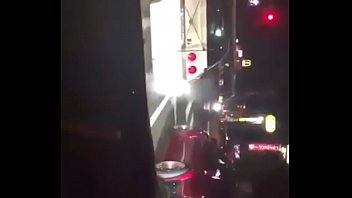 カスタムカーが公道でバーンアウト！！