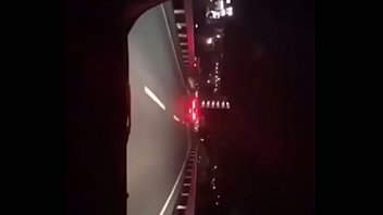 カスタムカーが公道でバーンアウト！！