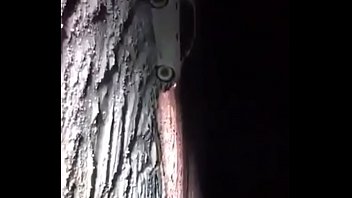 カスタムカーが公道でバーンアウト！！