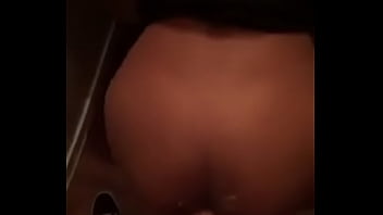 Ebony girlfriend doggystyle pov