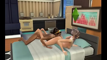 Lesbian sims sex scene