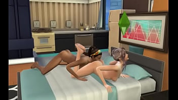 Lesbian sims sex scene