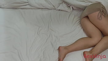 Waking up in the morning to a hard cock after partying all night