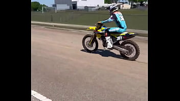 Just me cheering on the men the best way i know how to