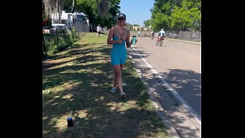 Just me cheering on the men the best way i know how to