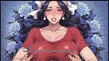 Archalchemy taboo hentai game ep 10 stepson blowjob in the garden