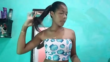 Vitória exibiu sua bunda