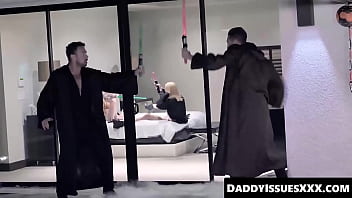 Fight turns to cock sucking for chloe Fight turns to cock sucking for chloe