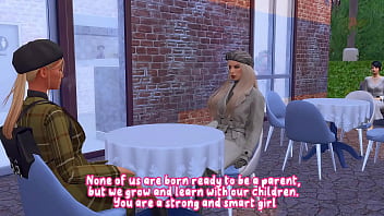 Sexy ballerina after rough sex with her coach found out that she was pregnant sims me hentai sfm