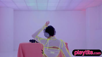 Big tits curvy latina teen strips and flaunts her luscious naked figure